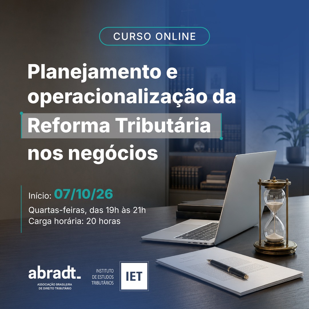 Curso Reforma Tributária IET / ACONCARF