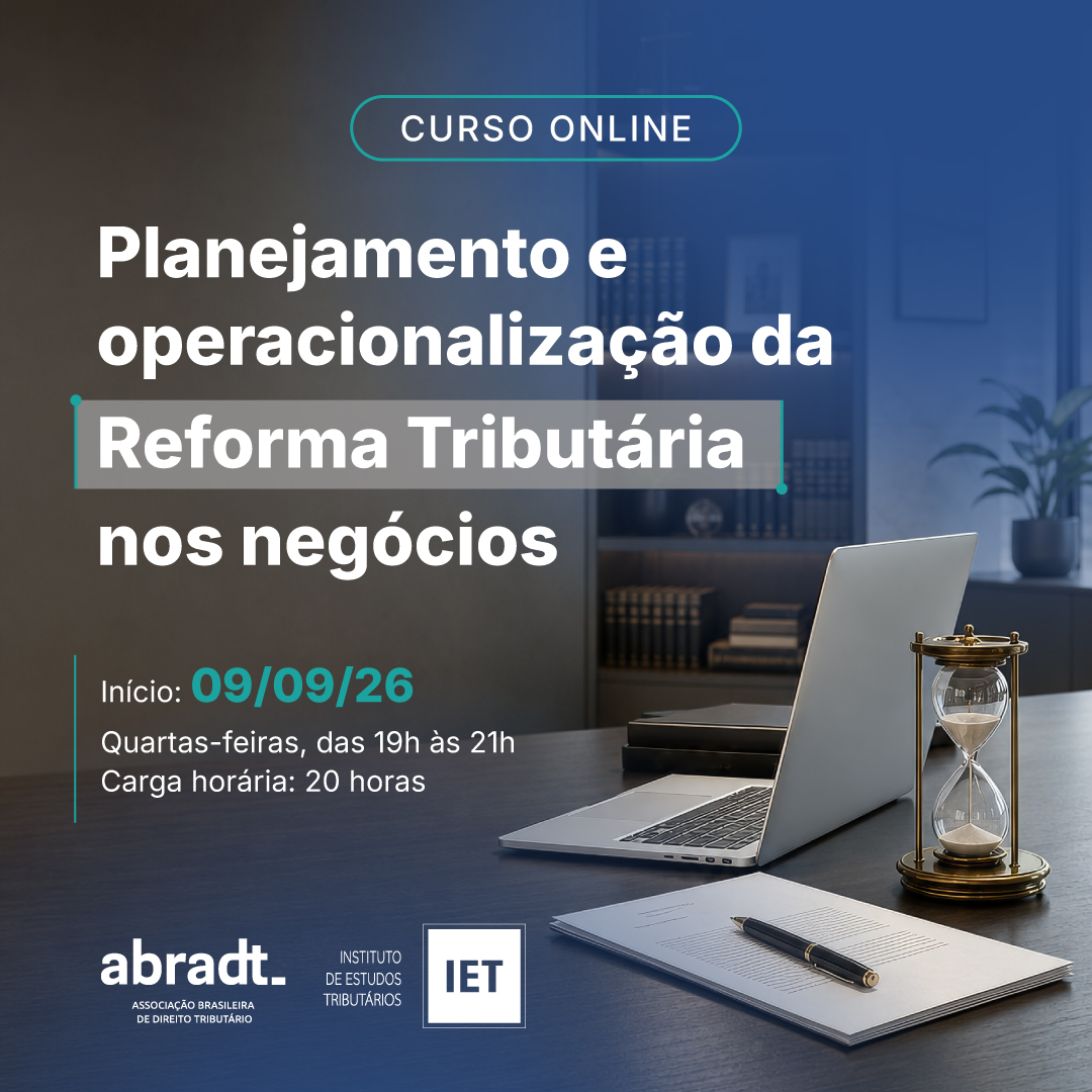 Curso Reforma Tributária IET / ACONCARF
